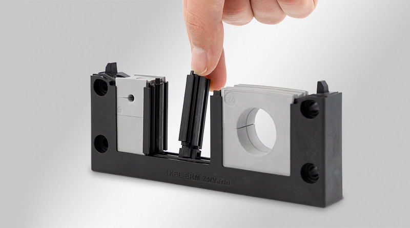 KEL-ERM VARIO Split Cable Transit with Variable Dividers, UL Type